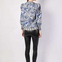 STS x CK Bradley Puff Sleeve Top with Tassels