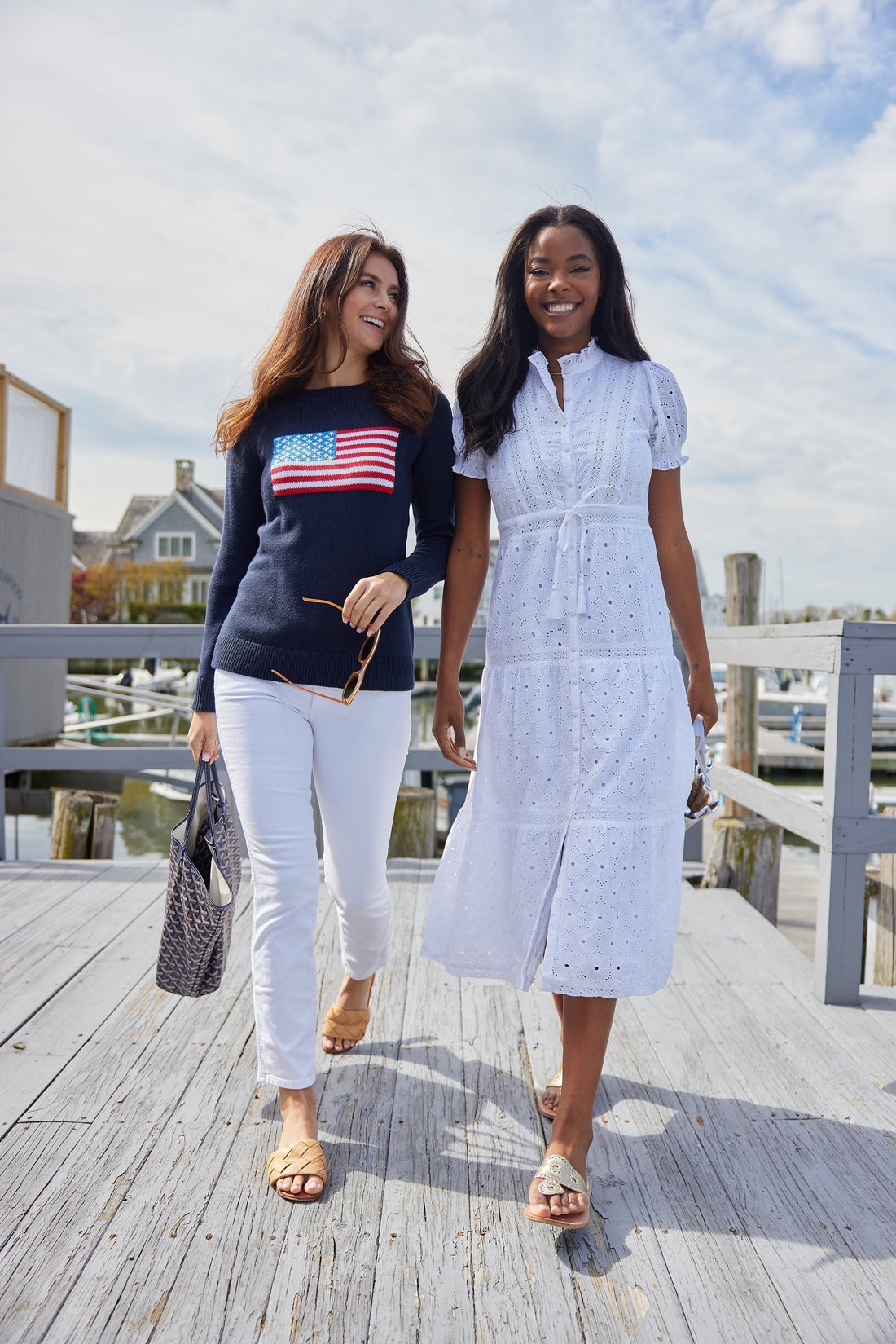 Navy Classic Flag Sweater
