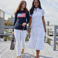 Navy Classic Flag Sweater