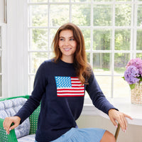 Navy Classic Flag Sweater