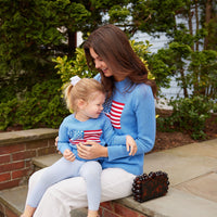 Hydrangea Classic Kids Flag Sweater