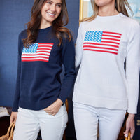 Navy Classic Flag Sweater