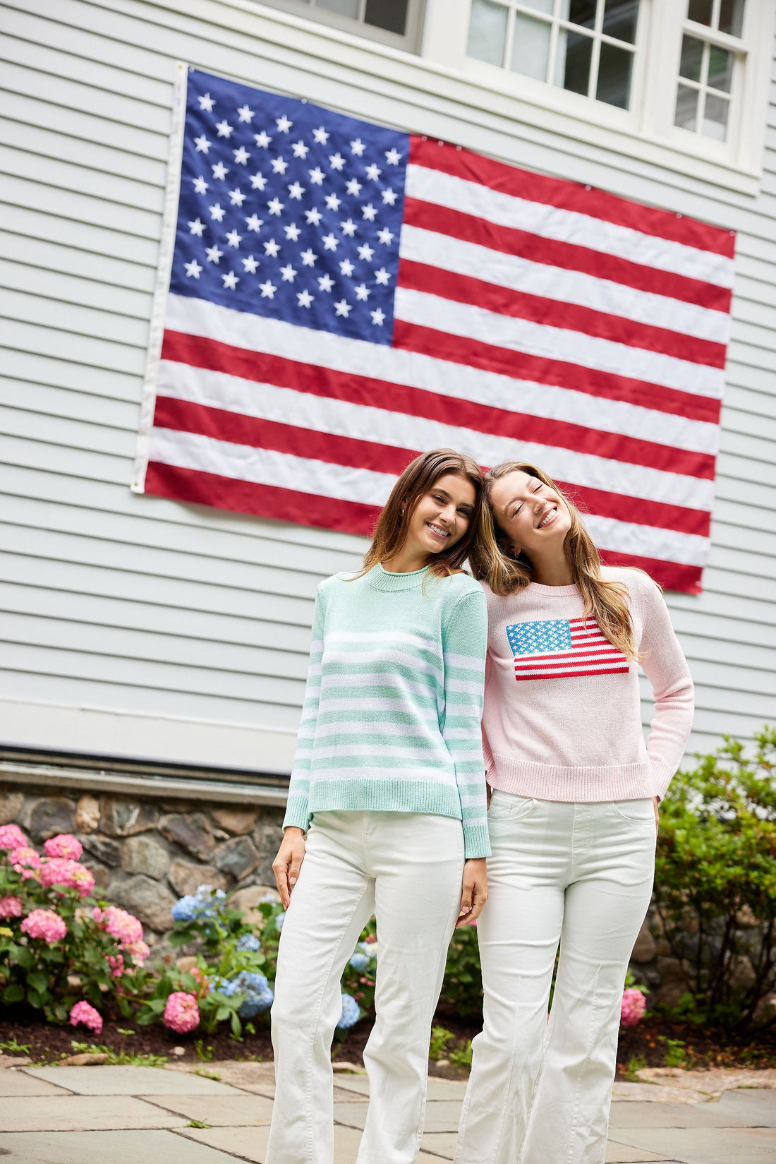 Cabbage Roll Neck Stripe Sweater