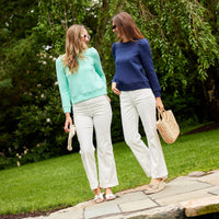 Cabbage Cropped Puff Sleeve Sweatshirt