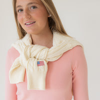 Fog White Lincoln Sweater