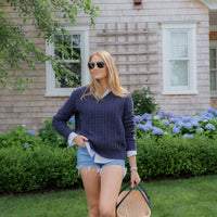 Marlin Blue Lincoln Sweater