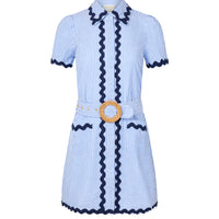 Ella Seersucker Dress