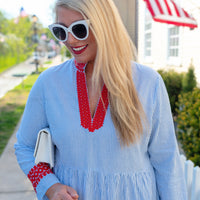 The Chatham Seersucker Fit & Flare Dress