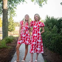 Sea Stripe Belted Tunic Dress