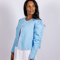 Medallion Print Reversible Button Front Jacket