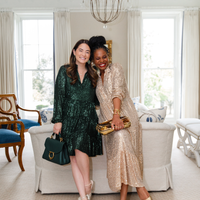 Emerald Sequin Charlotte Dress