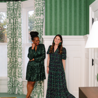 Emerald Sequin Charlotte Dress