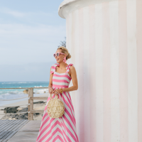Megan Stripe Maxi Dress