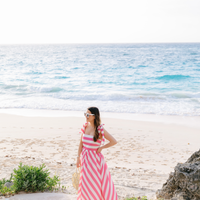 Megan Stripe Maxi Dress