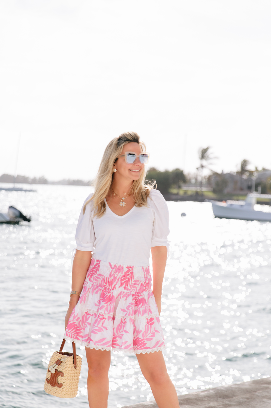 【threetimes】 Smocking dream mini skirt /追跡付 Smocking dream mini skirt – threetimes