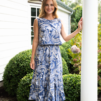 STS x CK Bradley Tiered Midi Skirt