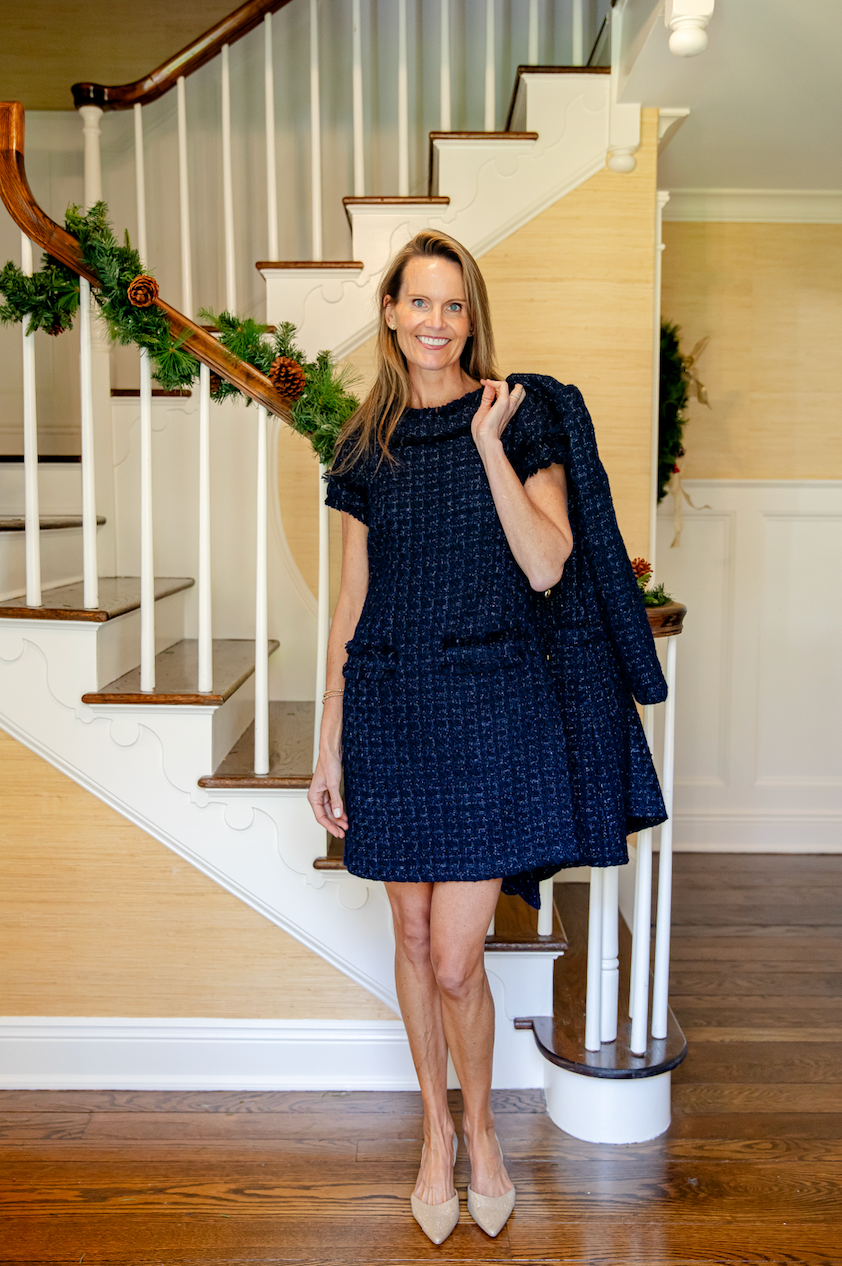 white christmas dresses The Shift Dress in Stretch Linen main image 0