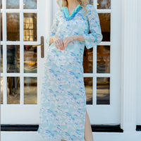 Shadow Leaves Fringe Front Cover Up