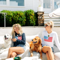 Navy Classic Flag Sweater