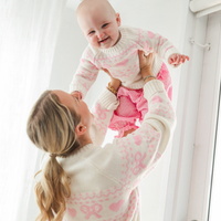 The Libbie Bow & Heart Sweater