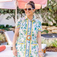 Ella Floral Vine Dress