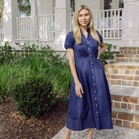 Navy Abby Dress