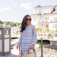 Steph Sequin Stripe Top