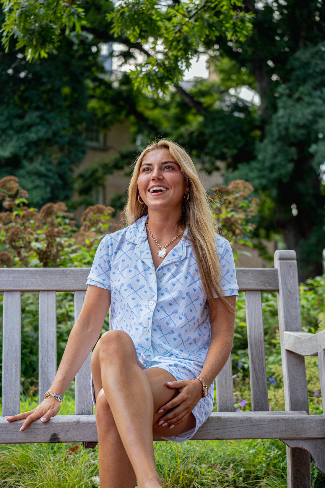 PRE-ORDER Chloe Humphrey x STS Short Sleeve Lacrosse Pajamas