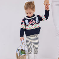 Kids Beach Vespa Fair Isle Sweater