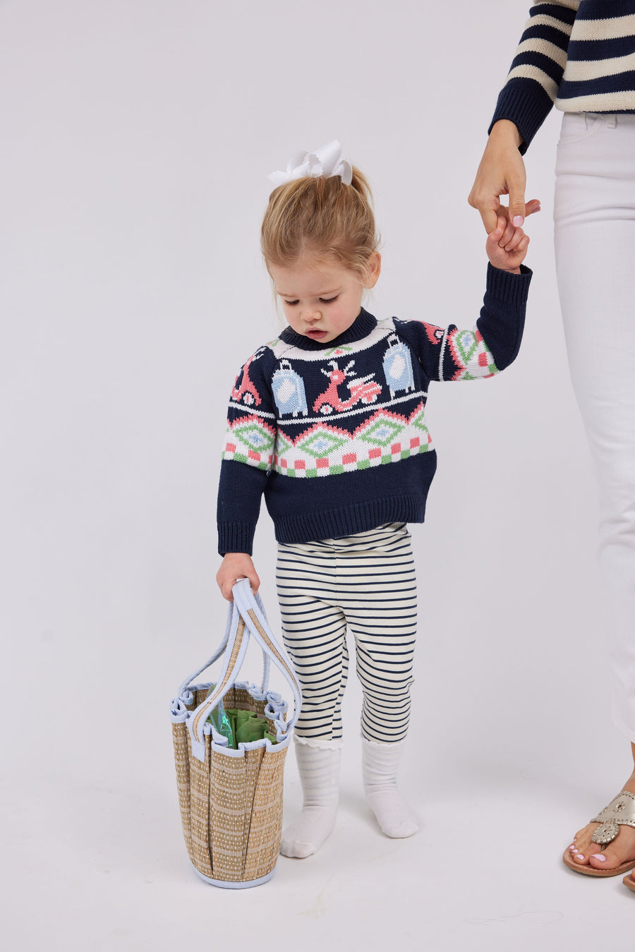 Kids Beach Vespa Fair Isle Sweater