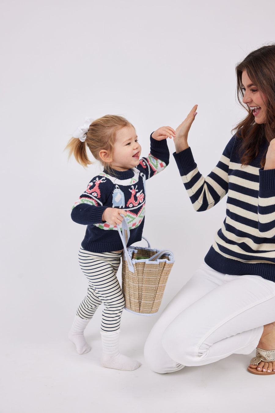 Kids Beach Vespa Fair Isle Sweater