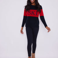 Colorblock Ski Sweater