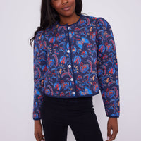 Aztec Floral Button Front Jacket