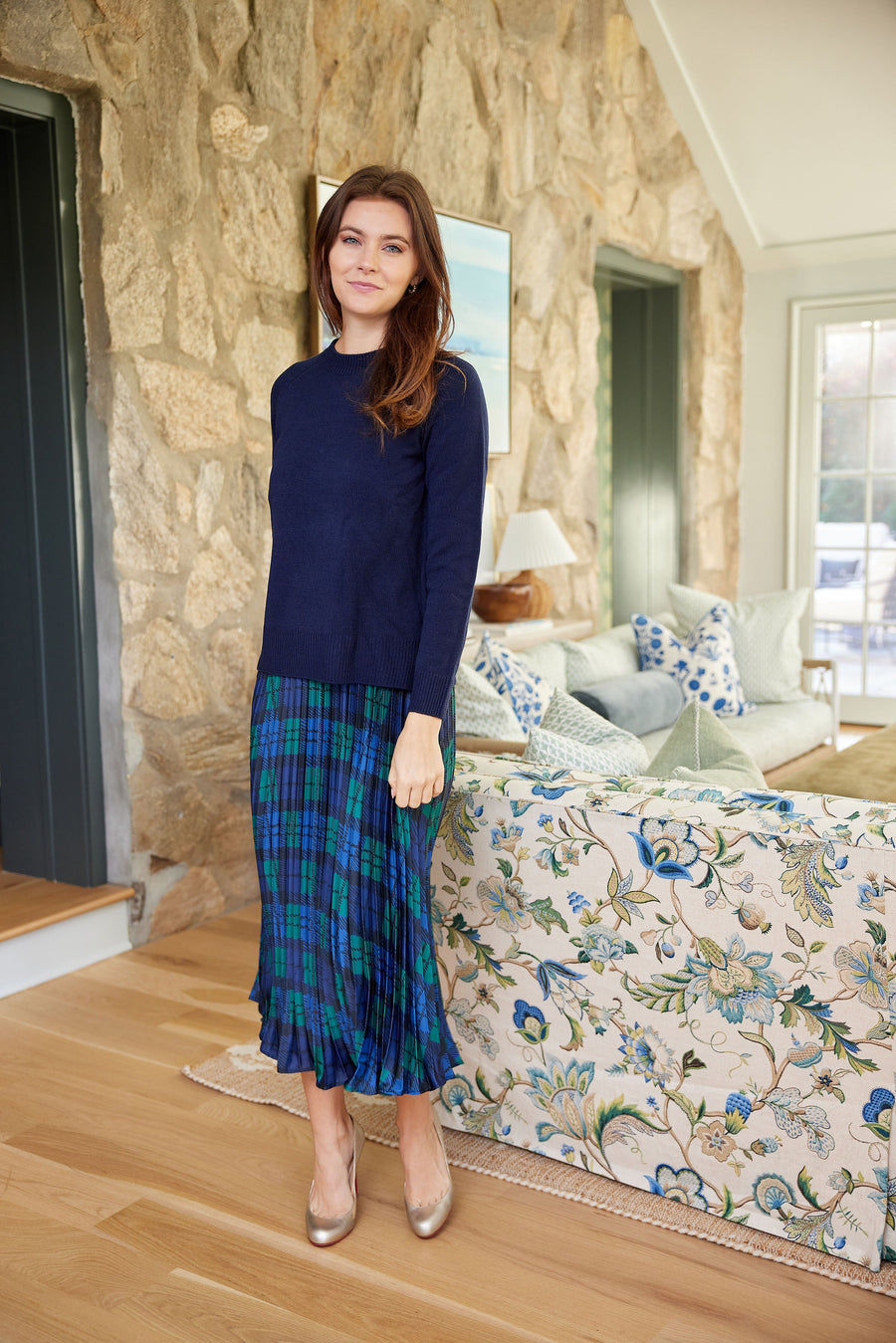 Harper Blackwatch Sweater Dress – Sail to Sable