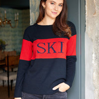 Colorblock Ski Sweater