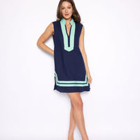 Navy Sleeveless Classic Tunic