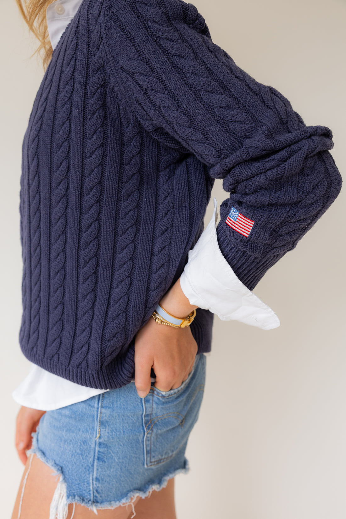 Marlin Blue Lincoln Sweater