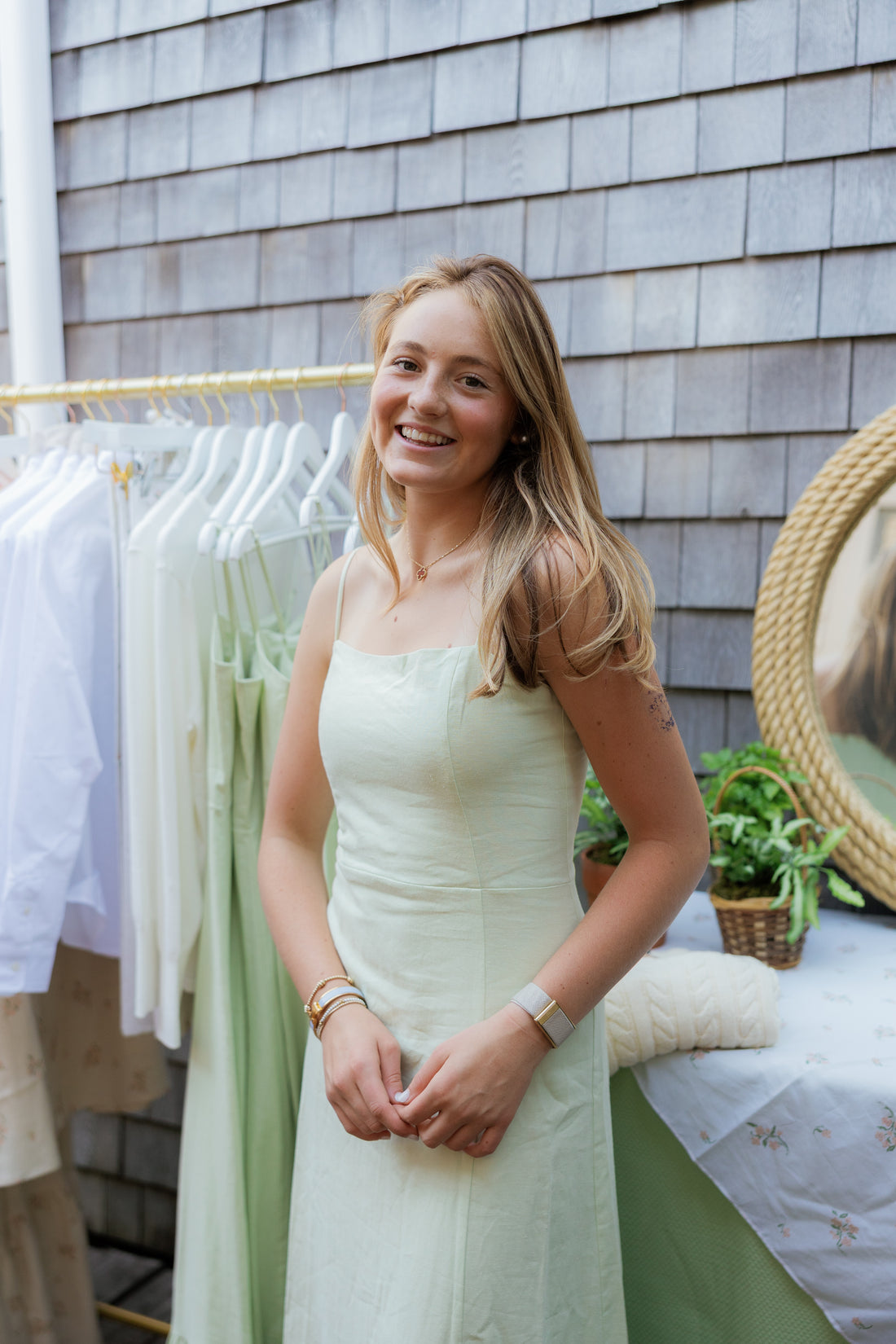 Tupancy Green Caroline Dress