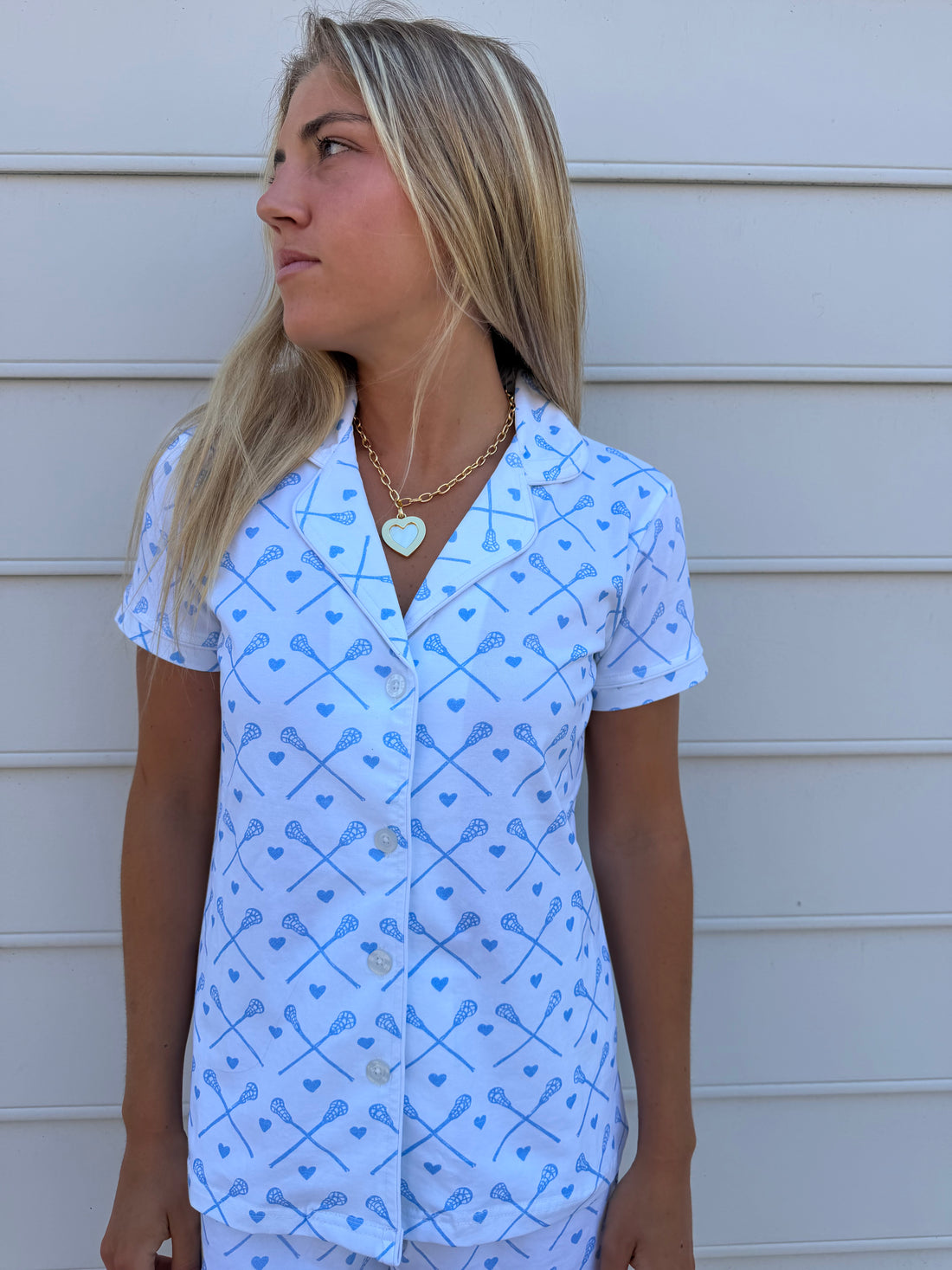 Chloe Humphrey x STS Short Sleeve Lacrosse Pajamas