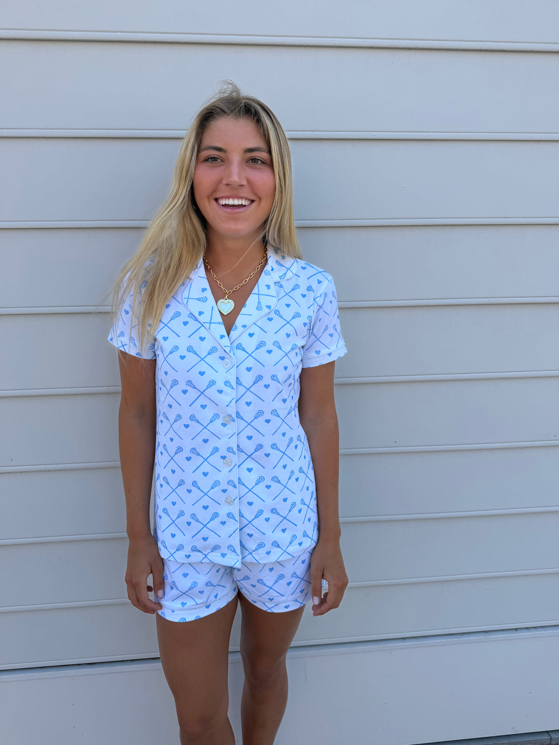 Chloe Humphrey x STS Short Sleeve Lacrosse Pajamas