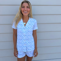 Chloe Humphrey x STS Short Sleeve Lacrosse Pajamas