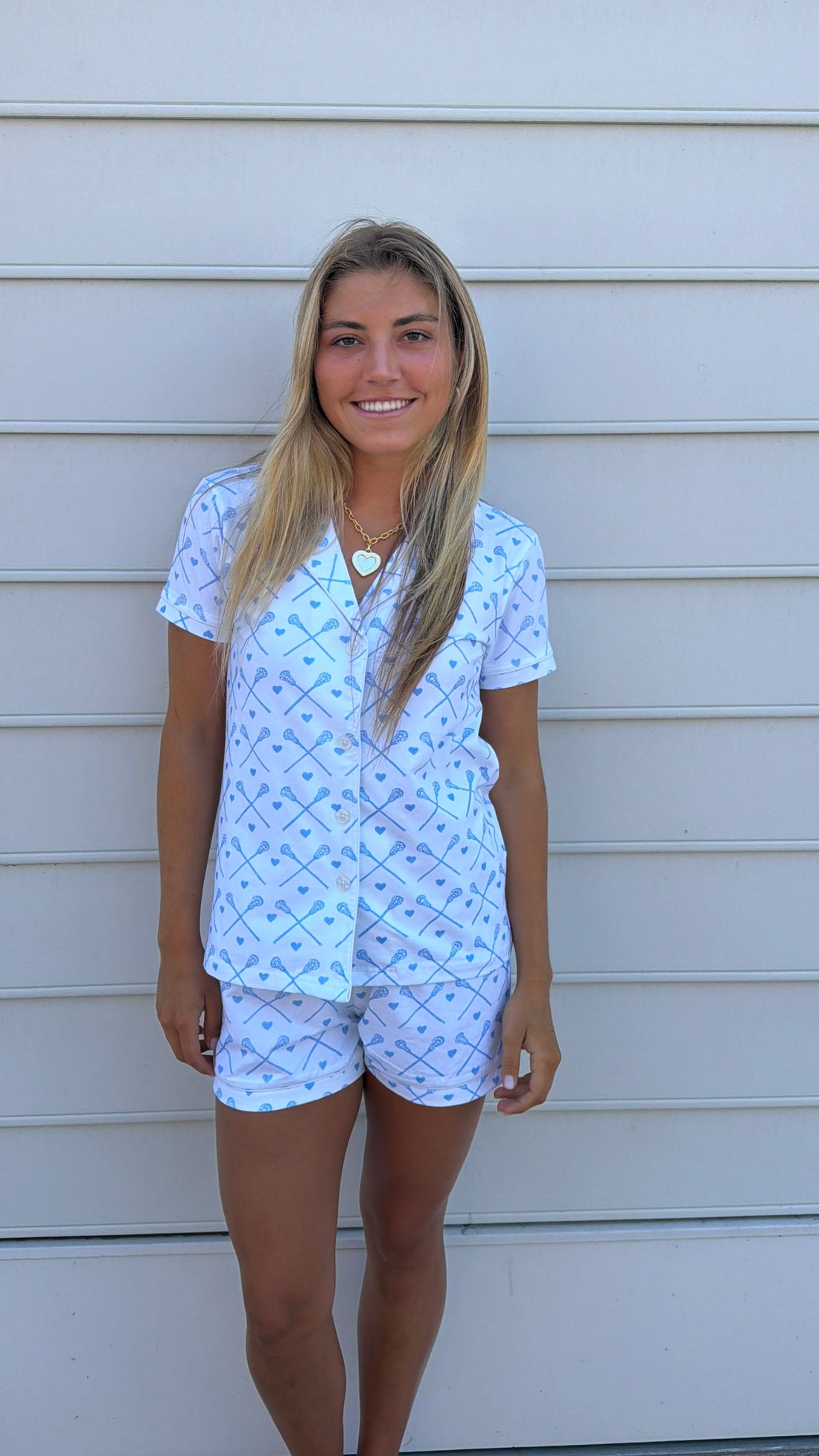 Chloe Humphrey x STS Short Sleeve Lacrosse Pajamas