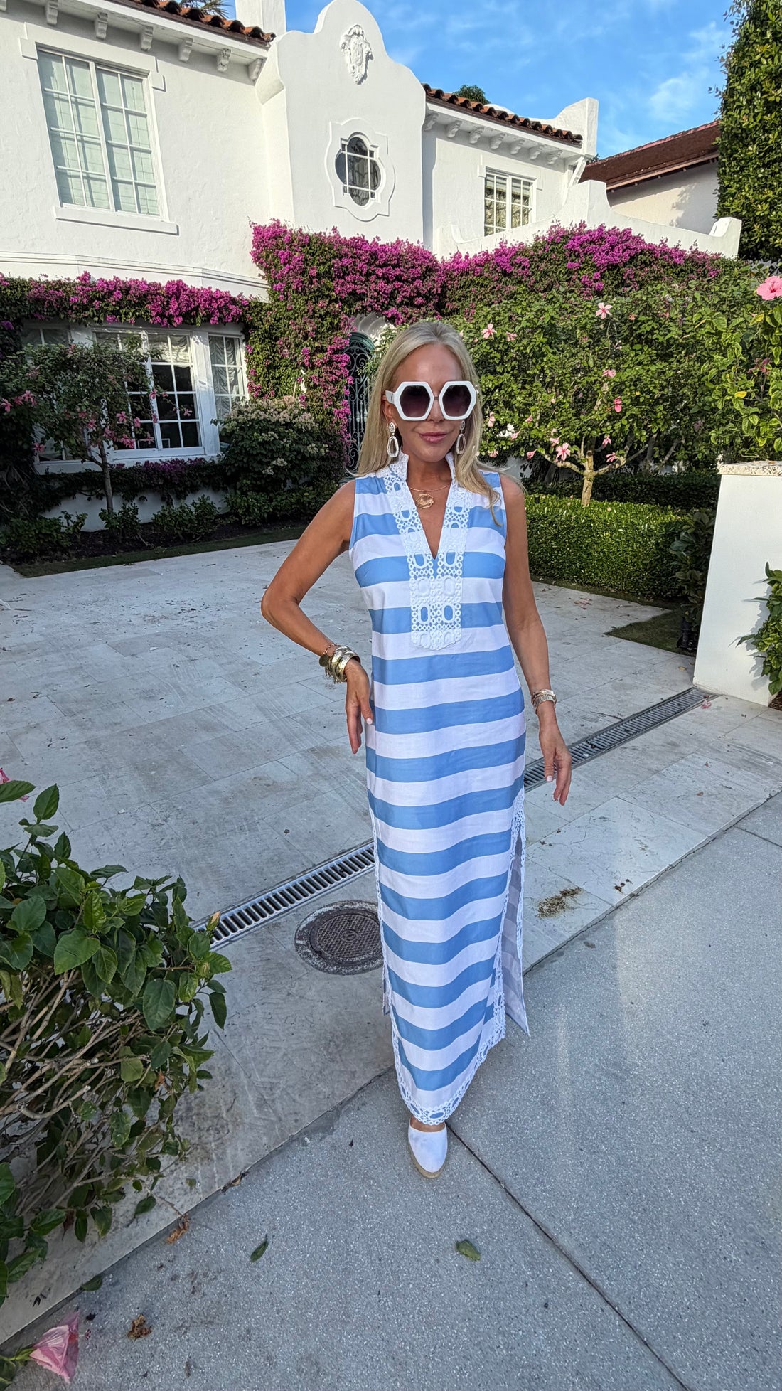 Caroline Sleeveless Maxi Tunic