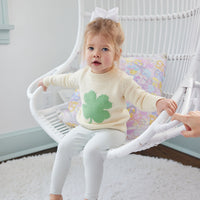 Ivory Kids Shamrock Sweater