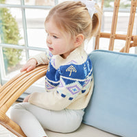 Ivory Kids Beach Day Fair Isle Sweater