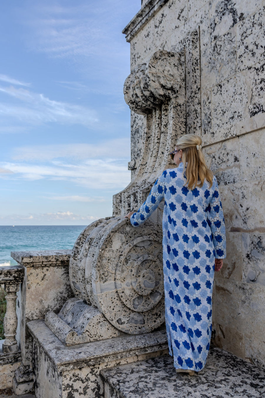 Marvelous Meg Eyelet Caftan