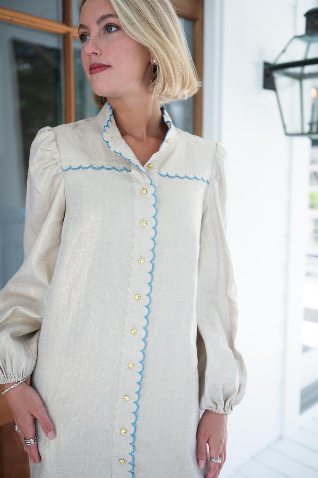 gold shirt dress women Sparkle Bright Sequin Shirt Dress
