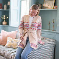 Camel Tie Front Cardigan