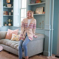 Camel Tie Front Cardigan