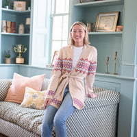 Camel Tie Front Cardigan